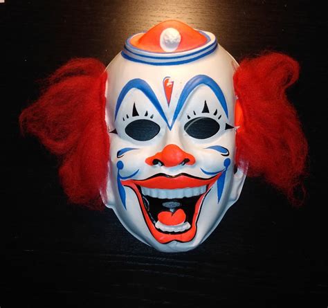 Vintage Scary Clown Halloween Mask Goblinhaus