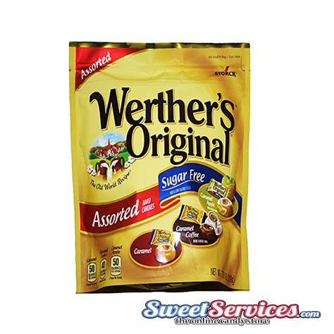 Werthers Sugar Free Assortment 77 Oz Bag Sugar Free
