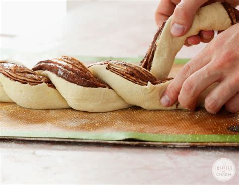 Querida Claudina Trenza De Nutella Braided Nutella Bread