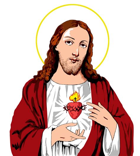 Foi a ti que o senhor teu. waldez cartuns: Sagrado coração de Jesus