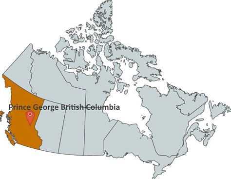 Where Is Prince George British Columbia Maptrove