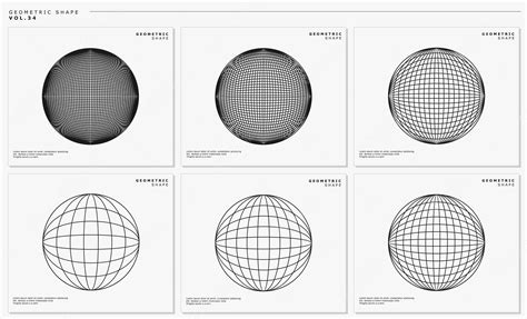 Premium Vector Geometric Line Globe Design Template Vector