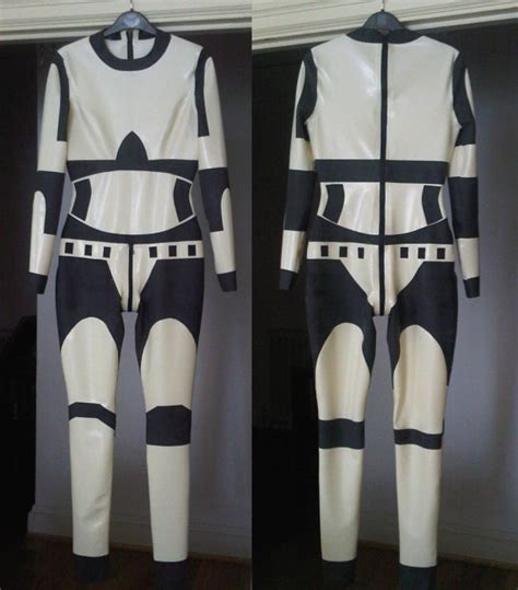 Star Wars Inspired Rubber Latex Catsuit Gadgets Matrix