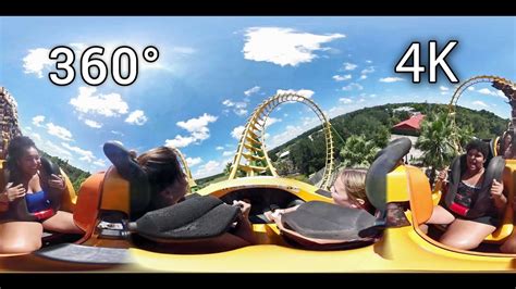 Boomerang 360° Front Seat On Ride 4k Pov Wild Adventures Youtube
