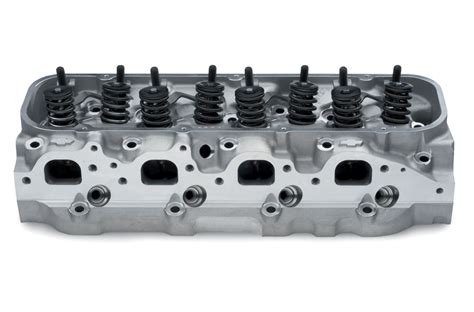 Bowtie Oval Port Aluminum Cylinder Head Assembly Gm Performance Motor