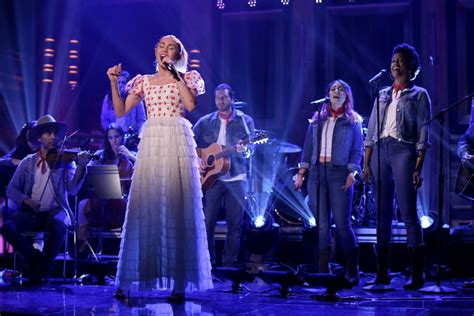 The tonight show moves to new york city with jimmy fallon taking over for jay leno. MILEY CYRUS at Tonight Show Starring Jimmy Fallon in New ...