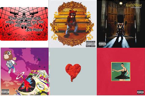 Amazon Com Kanye West First 5 Studio Album CD Collection With Bonus