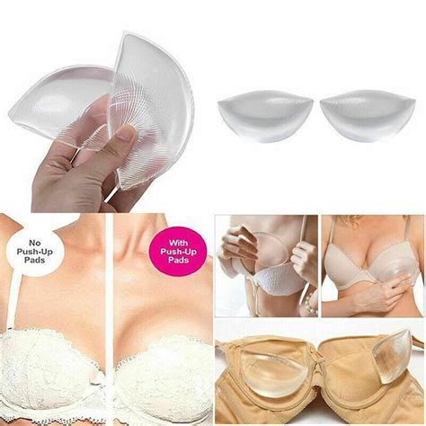 Silicone Gel Bra Breast Enhancers Push Up Pads Chicken Bikini Fillets