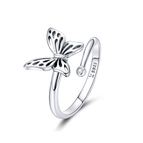 10 Best Silver Butterfly Rings For A Stylish Look Hummingbirds Plus