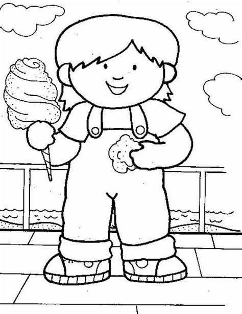 Candy Coloring Pages For Kids Pdf