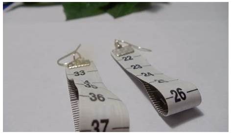 how to measure earrings mm