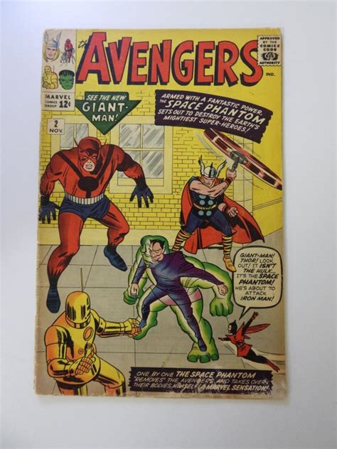 The Avengers 2 1963 Vg Condition Moisture Damage Comic Books