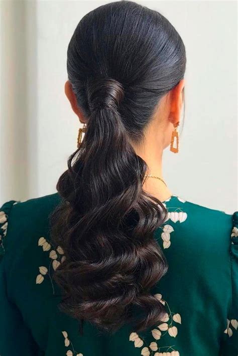 35 Unique Low Ponytail Ideas For Simple But Attractive Looks