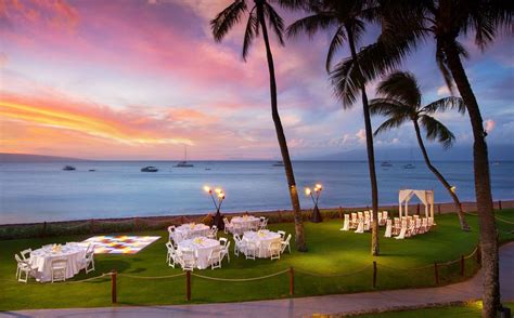 Resort Maui Resorts Maui Weddings Hawaii Beach Wedding