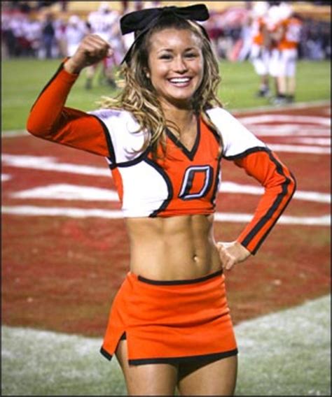Cheerleader Of The Week Michaela Oklahoma State Sports Illustrated