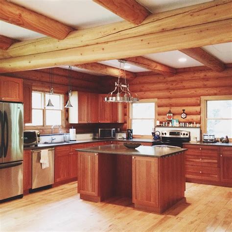 Rustic modern home interior with shiplap walls and muted green & blue home accents. Instagram via @thoughtsfromalice - rustic modern log cabin ...