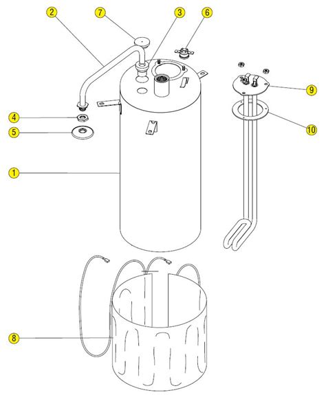 Shop hundreds of replacement parts for bunn coffee machines and tea brewers at webstaurantstore. Bunn Home Coffee Maker Parts Diagram - Image of Coffee and Tea