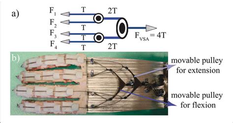 A Schematic Representation Of The Pulley Based Transmission That