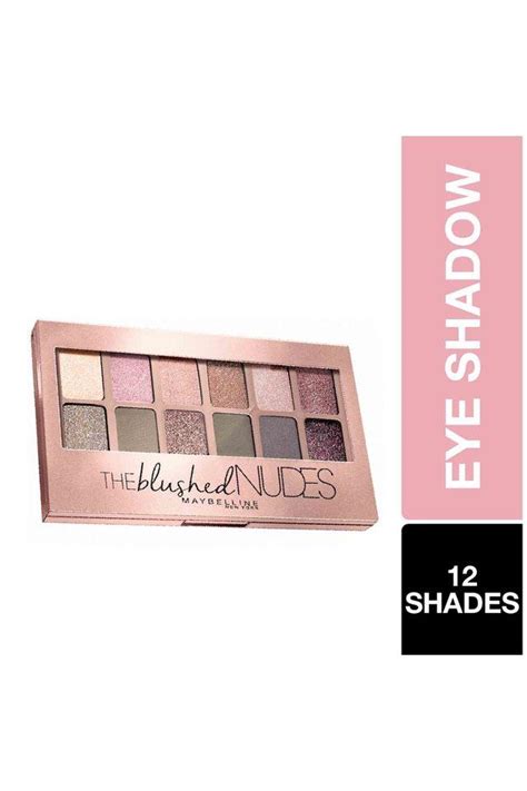 Buy Maybelline Blushed Nudes Maybelline New York The Blushed Nudes Eyeshadow Palette Shoppers Stop