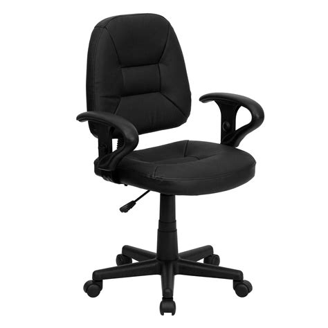 The ergonomic chairs we reviewed all offer additional benefits including improved blood circulation, better focus, enhanced creativity and boost productivity. Flash Furniture Ergonomic Leather Desk Chair & Reviews ...