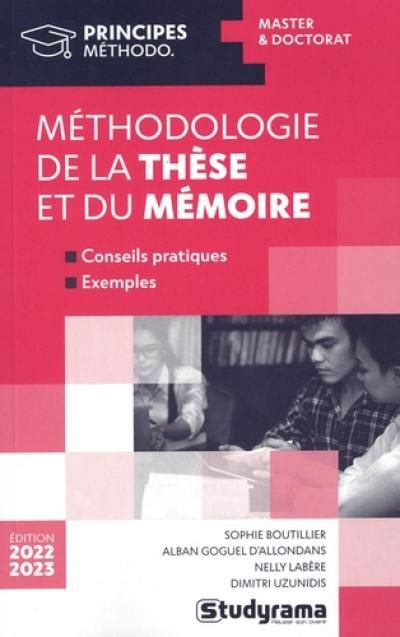 Livre Méthodologie De La Thèse Et Du Mémoire Master And Doctorat