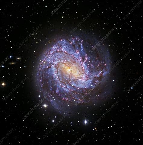 Southern Pinwheel Galaxy Hubble Image Stock Image C0173727