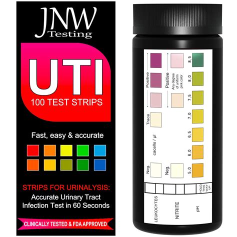 3 In 1 Urinary Tract Infection Test Strips Home Uti Test Kit With