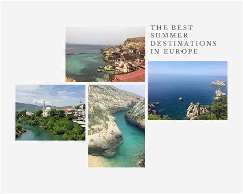 13 Best Summer Destinations You Need To Visit In Europe 2023 Many