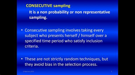 Non Probability Non Representative Sampling Methods Youtube