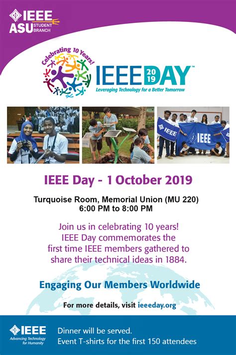 Ieee Day 2019 Ieee Student Branch At Asu