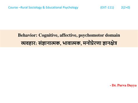 Solution Behavior Cognitive Affective Psychomotor Domain Studypool