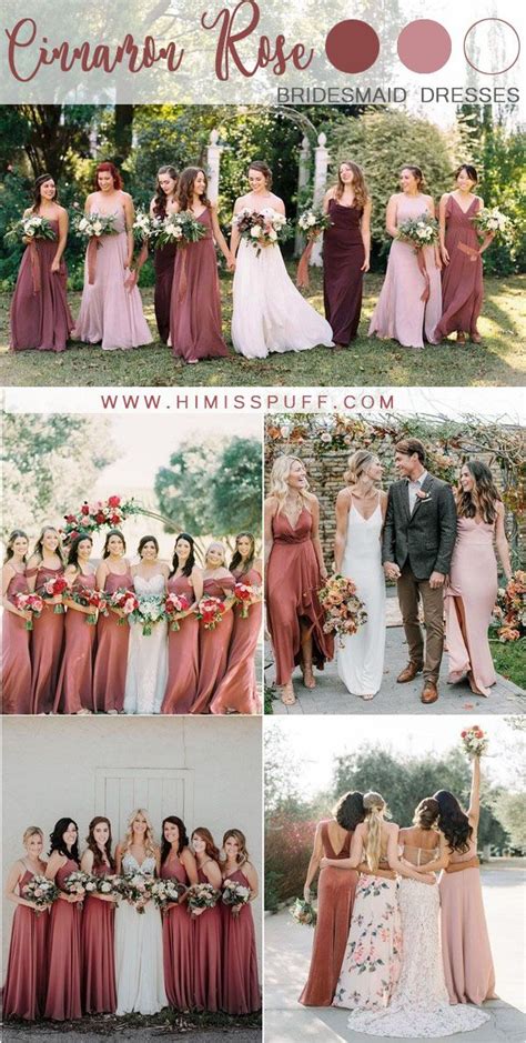 20 Trendy And Romantic Cinnamon Rose Wedding Color Ideas Hi Miss Puff