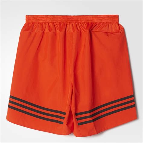 Adidas Mens Response 7 Inch Shorts Bold Orange
