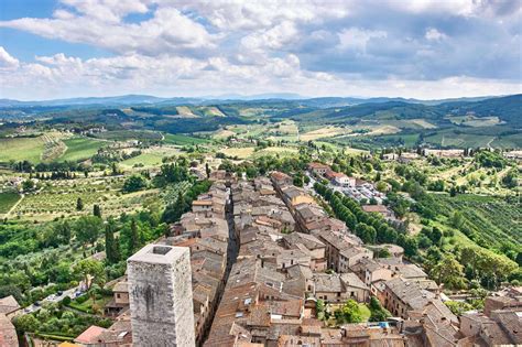 my magic earth the medieval hill town of san gimignano in southern tuscany europe