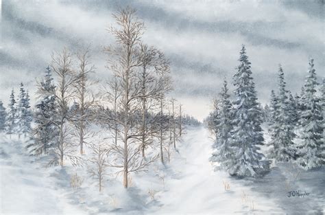 Winter Paintings J O Huppler