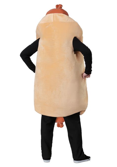 Hot Dog Costume For A Plus Size Adult