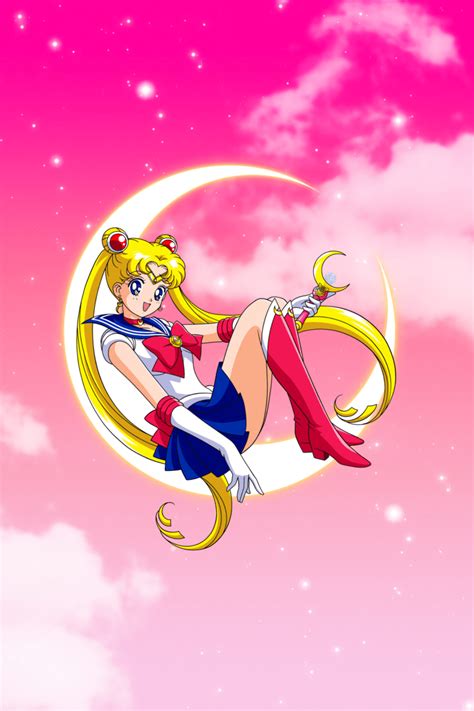 Iphone Lock Screen Sailor Moon Aesthetic Wallpaper