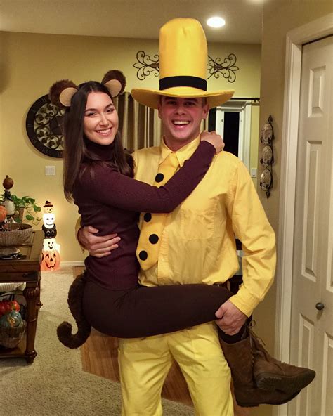 Curious George Couples Halloween Costume 2016 Couples Halloween