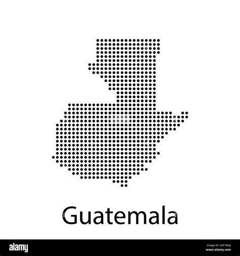Vector Map Of Guatemala Vector Illustration Stock Vector Image And Art