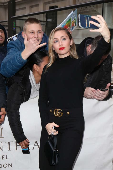 Miley Cyrus In Black Outfit 09 Gotceleb