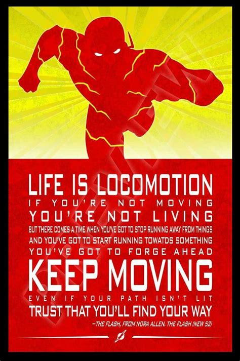 Increase or decrease of instantaneous frequency over time. Series 1 Poster 6 - The Flash | Superhero quotes, The flash quotes, Hero quotes