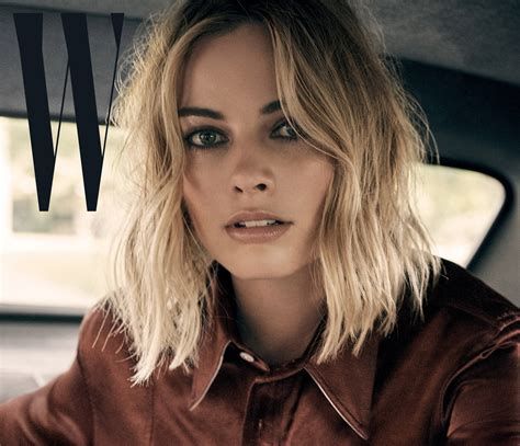 Margot Robbie W Magazine Wallpaper Hd Celebrities Wallpapers K