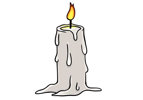 How To Draw A Candle Design School