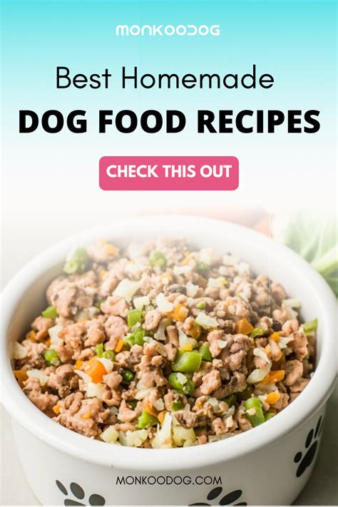 Homemade Dog Food Recipes Dog Food Recipes Healthy Dog Food Recipes