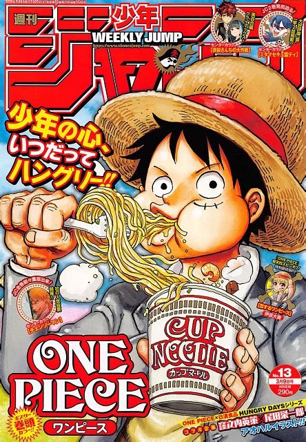 Eiichiro Oda Toei Animation One Piece Monkey D Luffy Magazine Covers