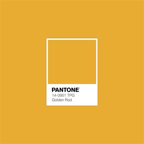 Pantone Golden Rod Luxurydotcom Pantone Colour Palettes Pantone