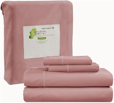 Lane Linen Bamboo Sheets Queen 100 Rayon From Bamboo