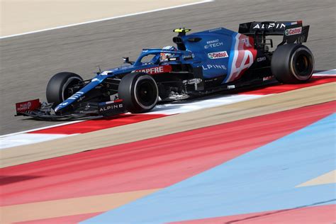 Alpine F1 Team Les Essais Du Grand Prix Gulf Air De Bahreïn Les