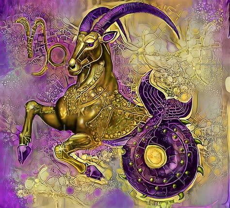 Capricorn Zodiac By Kestrelle Redbubble