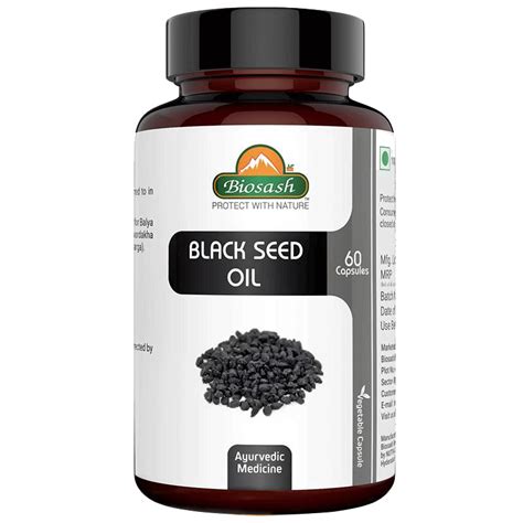 Biosash Black Seed Oil Capsule Miracle Seabuck